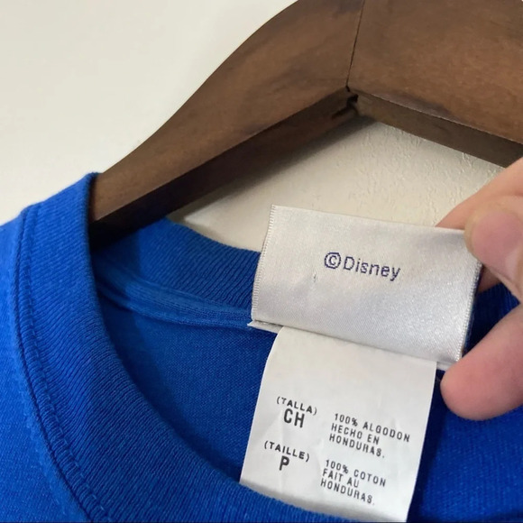 DISNEY Vintage Anniversary Shirt Cotton Metallic Graphic Tee Small Collector - Picture 5 of 9